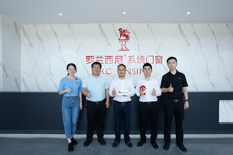 新浪家居專訪合照